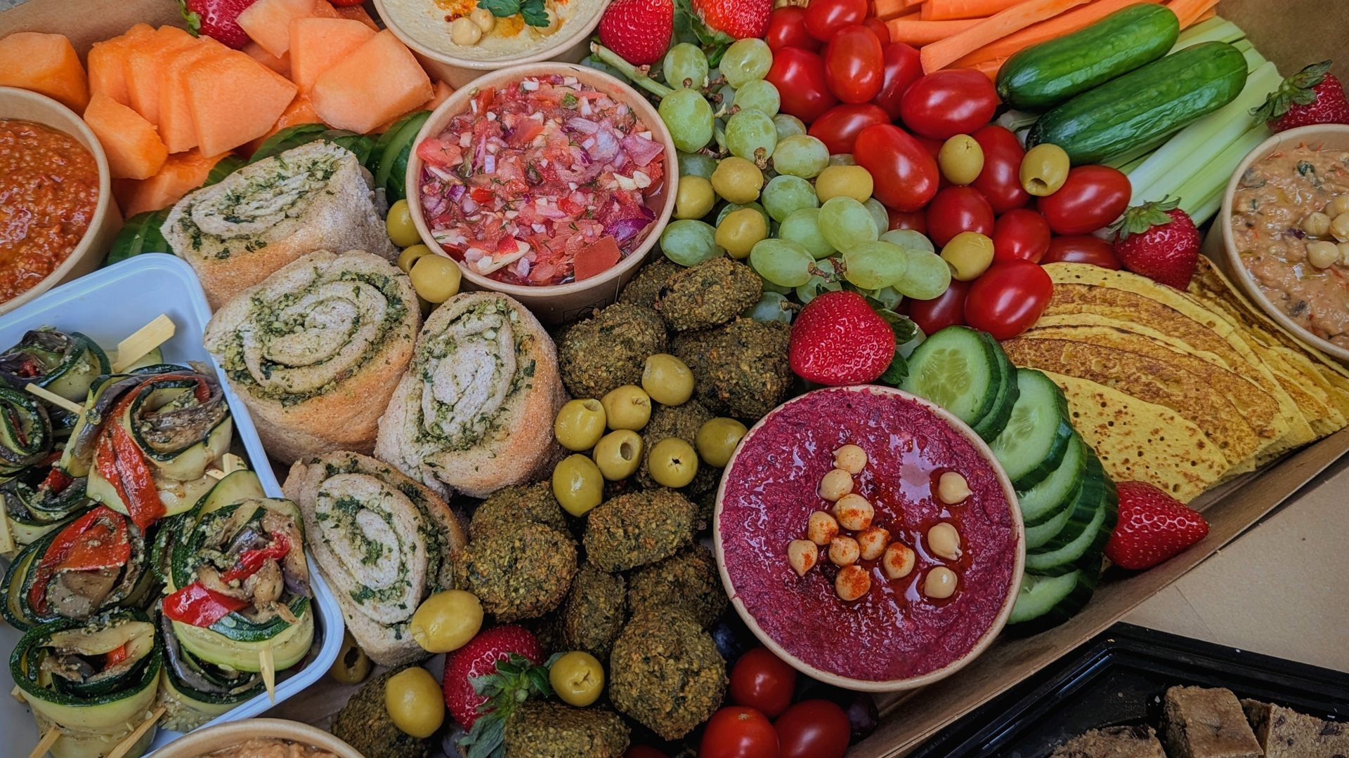 Vegan Buffet Food Image 3